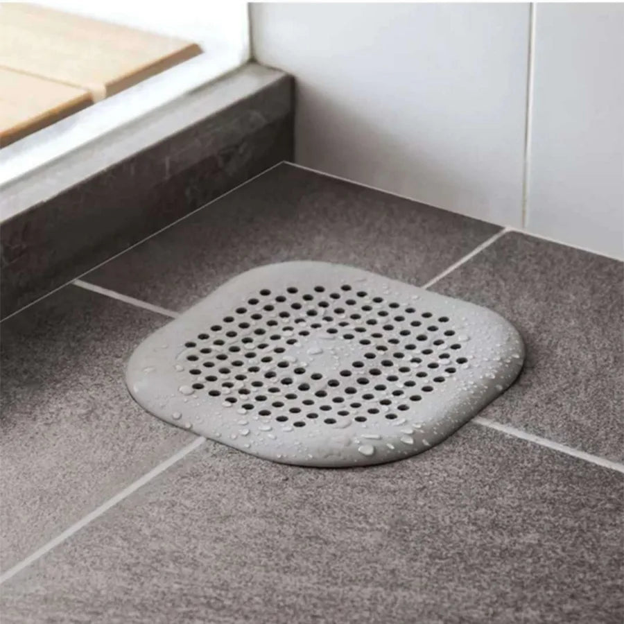 Shower Drain Plug Hair Catcher Stopper Kitchen Sink Strainer Sewer Silicone Bathroom Floor Bathtub Water Filter Home Accessories