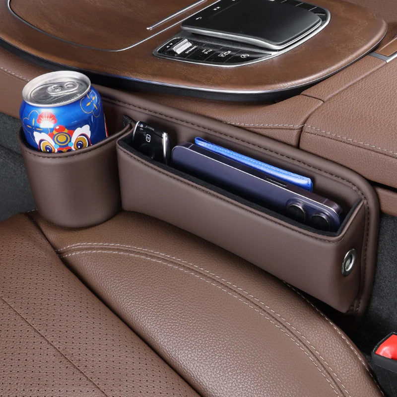 Car Seat Gap Organizer Storage Box Pocket Multifunction Universal Wallet Keys Card Cup Phone Holder Auto Interior Accessories